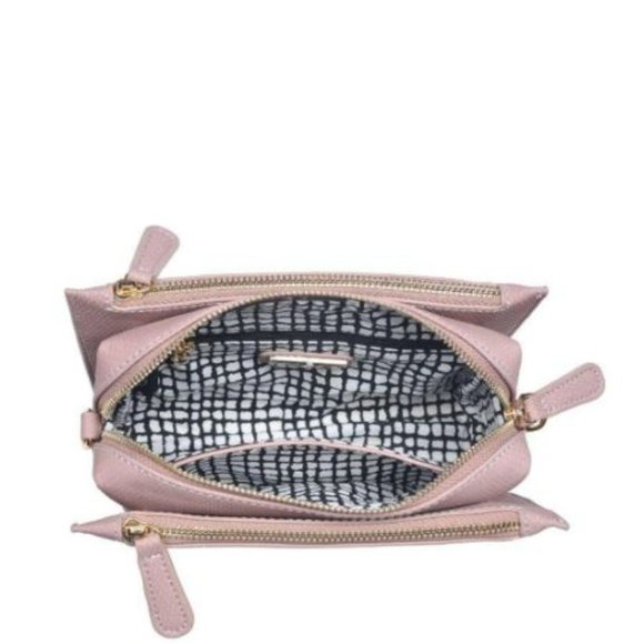 🎁 Urban Expressions Rayna Snake Vegan Leather Crossbody Bag - Picture 3 of 12